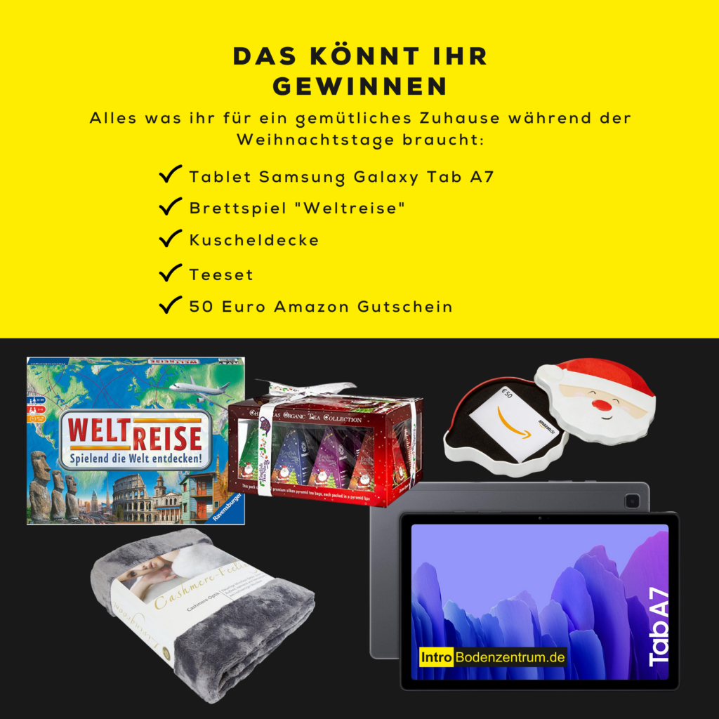 Gewinnspiel Stay at home